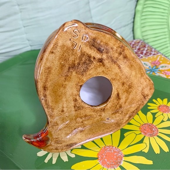 70s Dripglaze Crocodile Bank - Picture 8 of 10